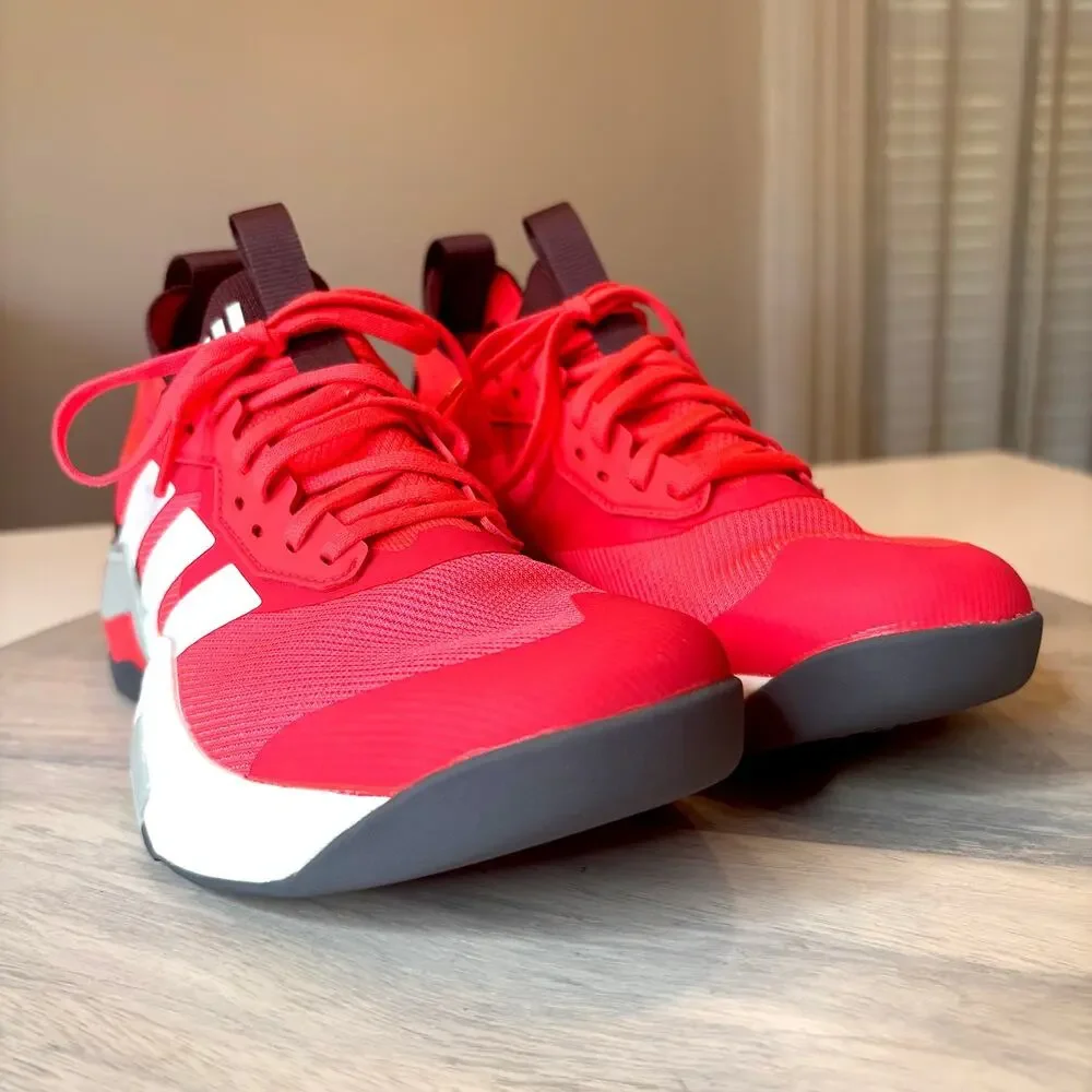 Adidas Rapidmove Adv 2 Trainer M Lucid Red White Ruby Men's Size 6.5